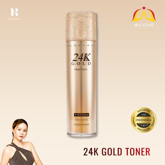[Holika Holika] 24K Emas Toner wajah pelembab Facial - Gold Toner