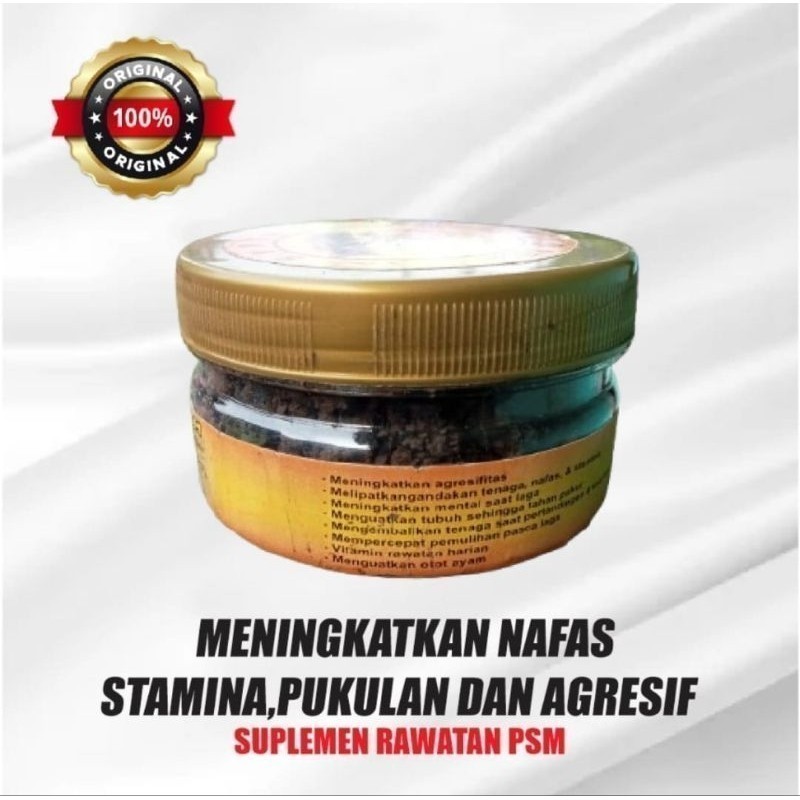 Klinik Hewan  250 Gr - Kamlang Basah SUPER BOLD  Ayam Petarung Ayam Jago kesehatan mental fisik ayam