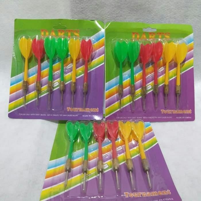 dart arrow. panah dart isi 6. anak dart. panah dartboard