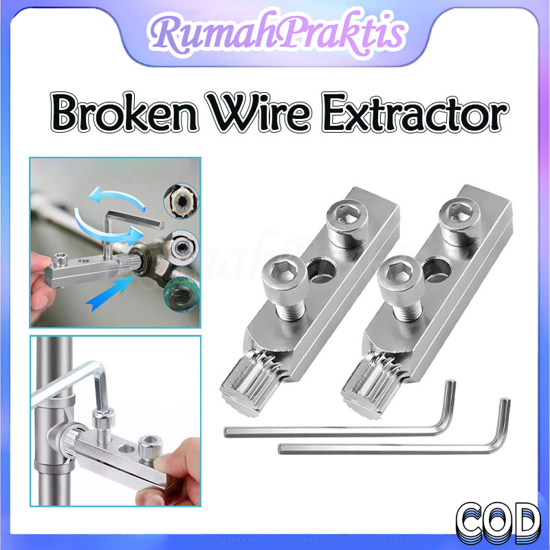 4/6 segitiga katup obeng alat/katup sudut kran alat ekstraktor/pipe screw extractor alat