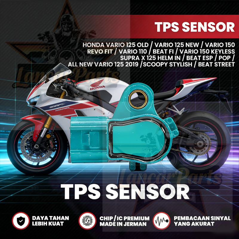SENSOR TPS ASG VARIO 125 VARIO 150 BEAT FI BEAT POP BEAT ESP SCOOPY FI Sensor TPS JANGEBY Vario 125 