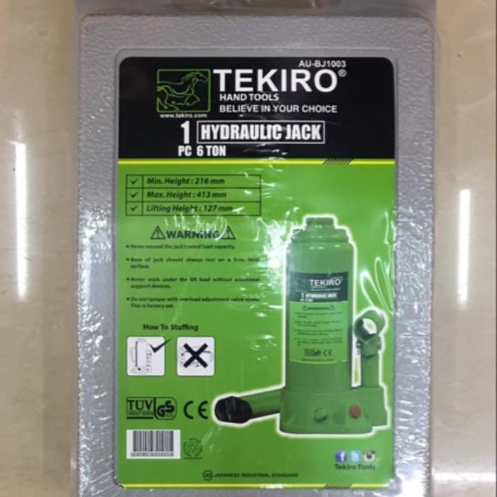 dongkrak botol tekiro 6 ton