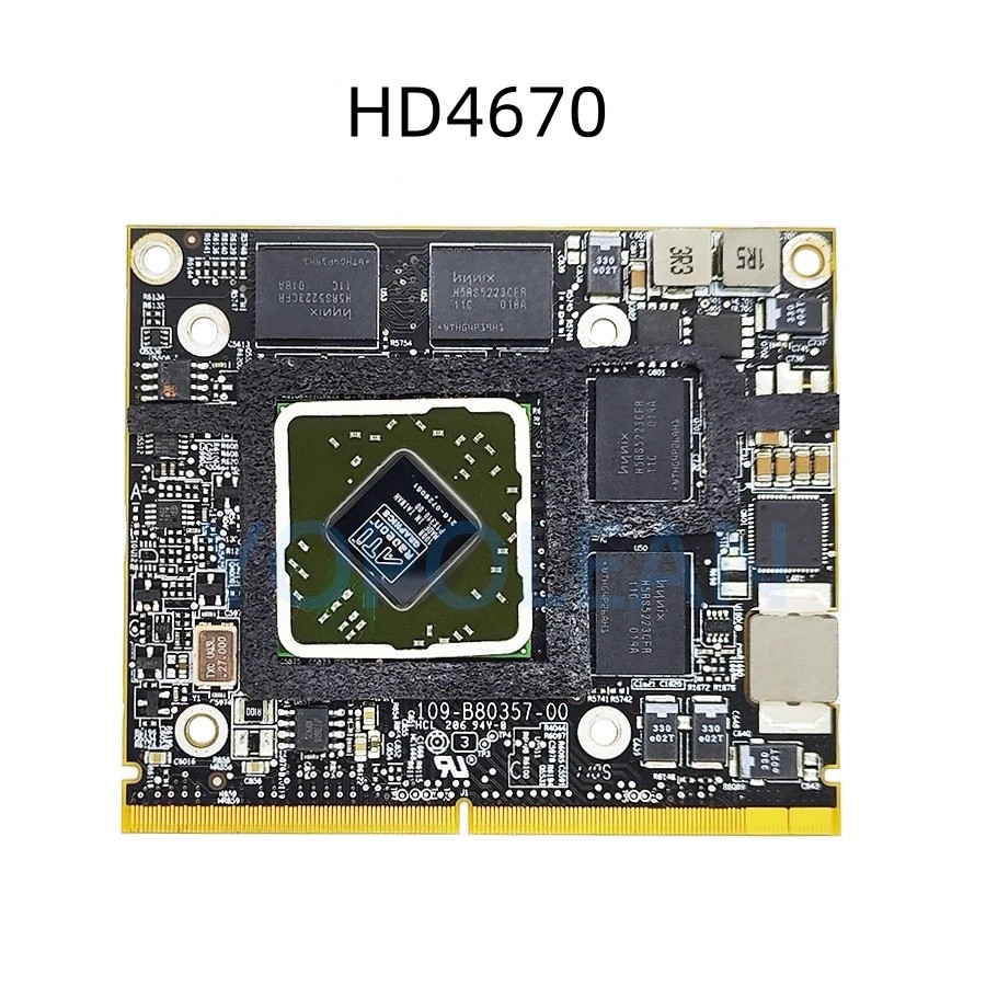 Original radoon hd4670 hd4670m 256MB for Apple IMAC 21 "27" a1311 a1312 graphics card video 2010 200