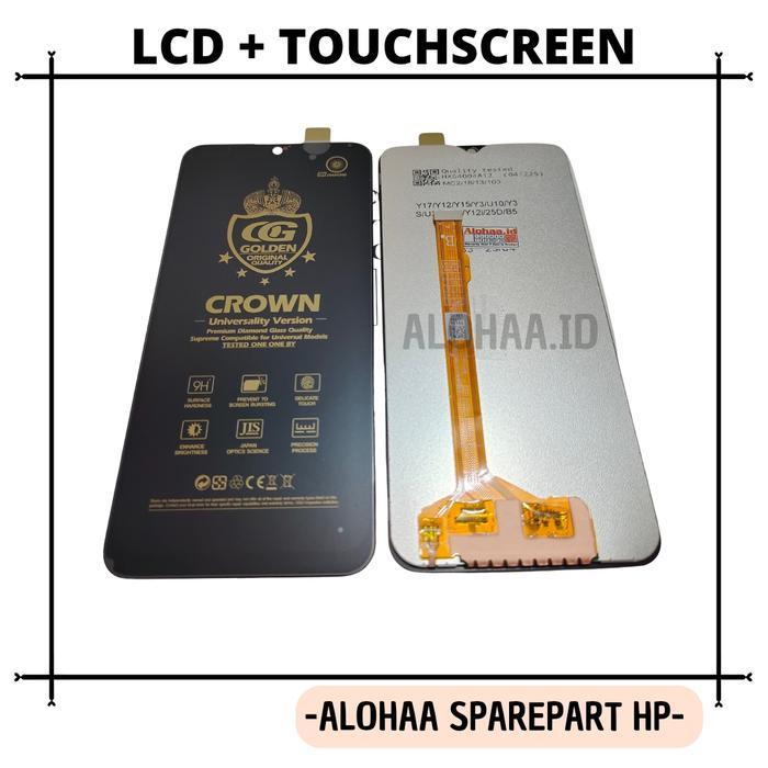PARTPOINT LCD V1V0 Y12 1904 / Y15 1901 / Y11 1906 / Y17 1902 / Y12I / Y3 FULLSET Golden Layar - Y12 