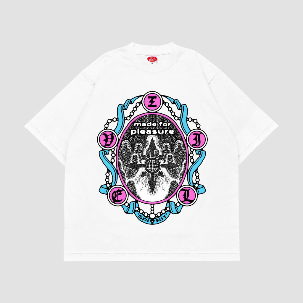 EVILSPIRITCO KAOS HEAVYWEIGHT 16S - ALETHA WHITE BOXY UNISEX