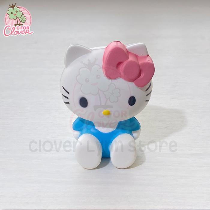 SQUISHY CUTE CHARACTER SITTING ON CAKE squishi lucu cute soft rare - Sitting HK