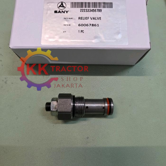 60067861 RELIEF VALVE SANY SY75 OVERFLOW VALVE