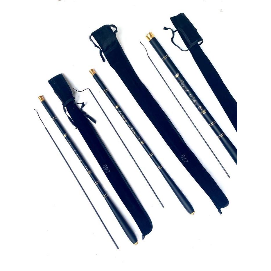 Joran Tegek Micro Fishing Milano Black Widow 240 270 450 Carbon Kuat - 240