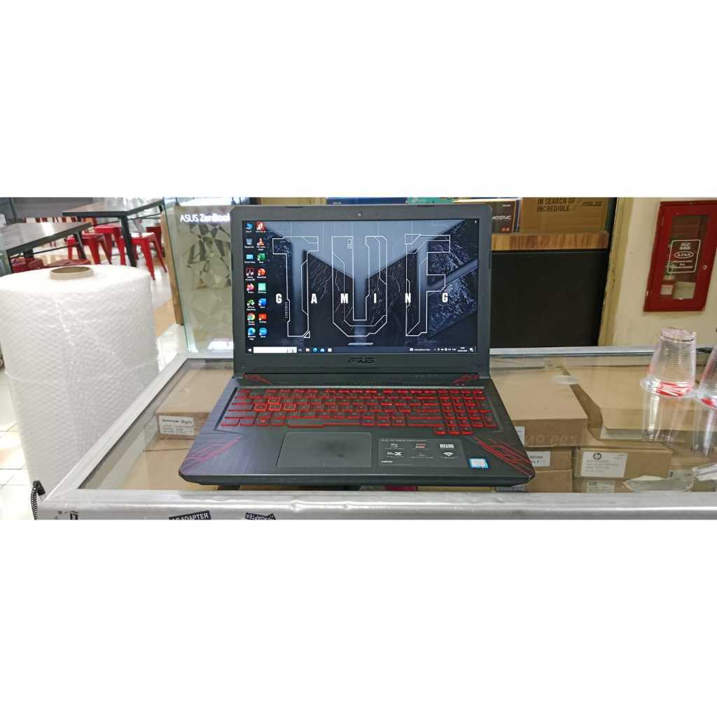 ASUS TUF GAMING FX504GD SERIES CORE I5-8300H RAM 8GB SSD 128 HDD 1 TB