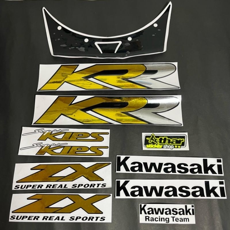 Striping Ninja RR OLD 150 CBU Stiker Striping ZX Variasi Ninja ZX RR Ninja CBU