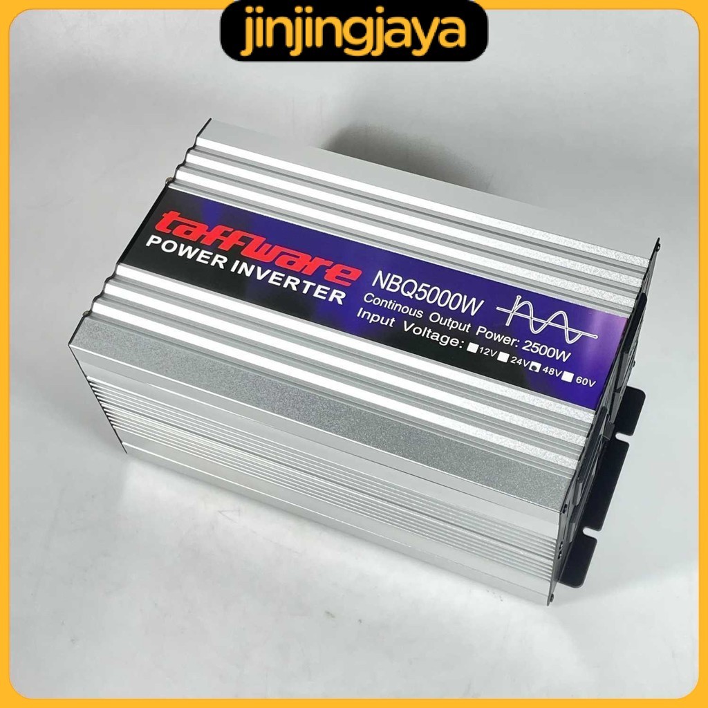 TAFFWARE Power Inverter Mobil Pure Sine Wave DC 48V to AC 220V 5000W - NBQ5000W