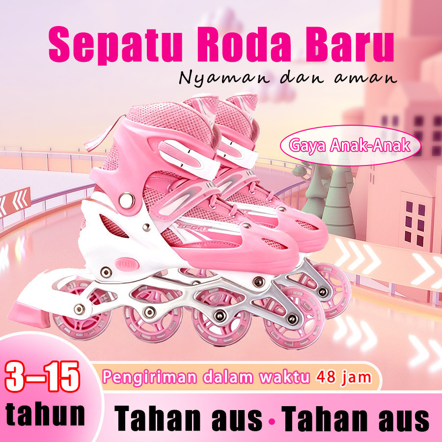 Matougui Ada hadiah gratis (pilihan sendiri)sepatu roda anak perempuan/sepatu roda Oxelo/sepatu roda