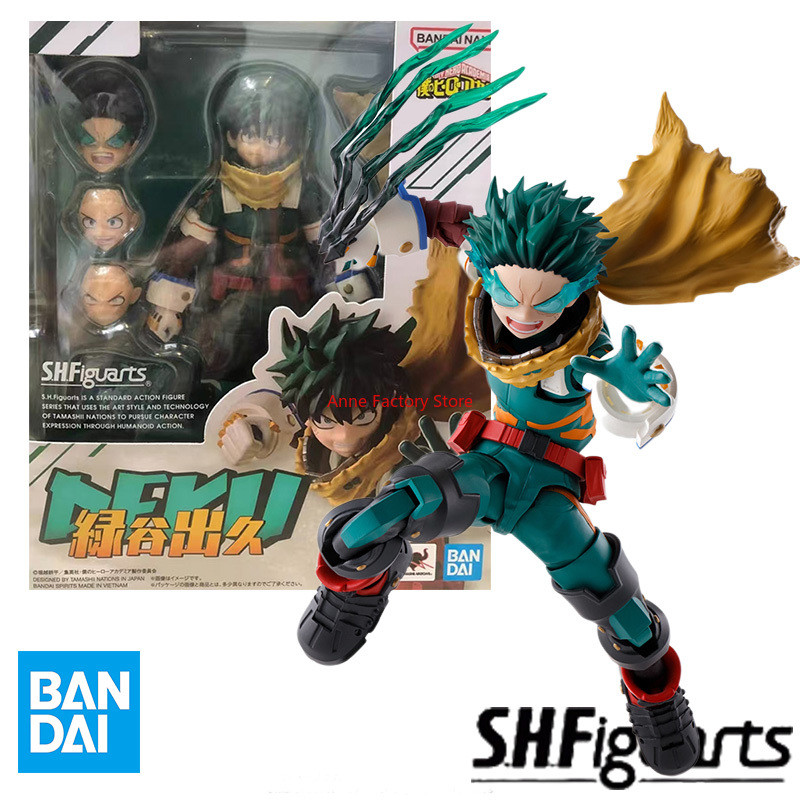 In Stock Bandai S.H.Figuarts SHF My Hero Academia deku Anime Action Fighter Finished Model Toy gift 