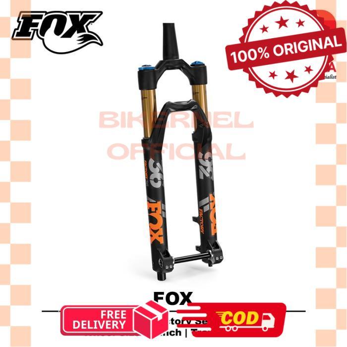 FOX Float 36 Factory Series GRIP2 2020 Fork Sepeda 26 Inch Travel 100mm Matte Black Steerer 1-1/8 - 