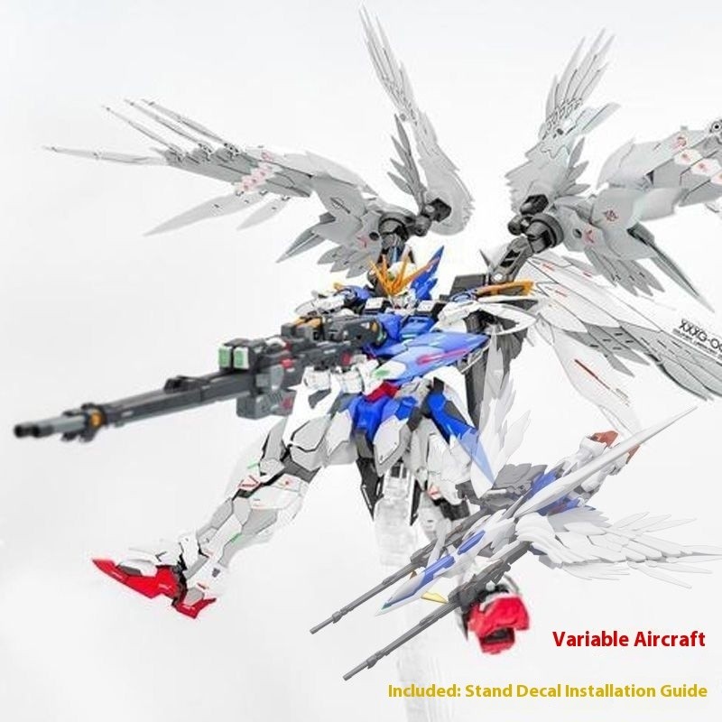 In Stock Daban 8820 Mg1/100 Flying Wing Zero Model Kit With Decals And Stand Assembly Required  Coll