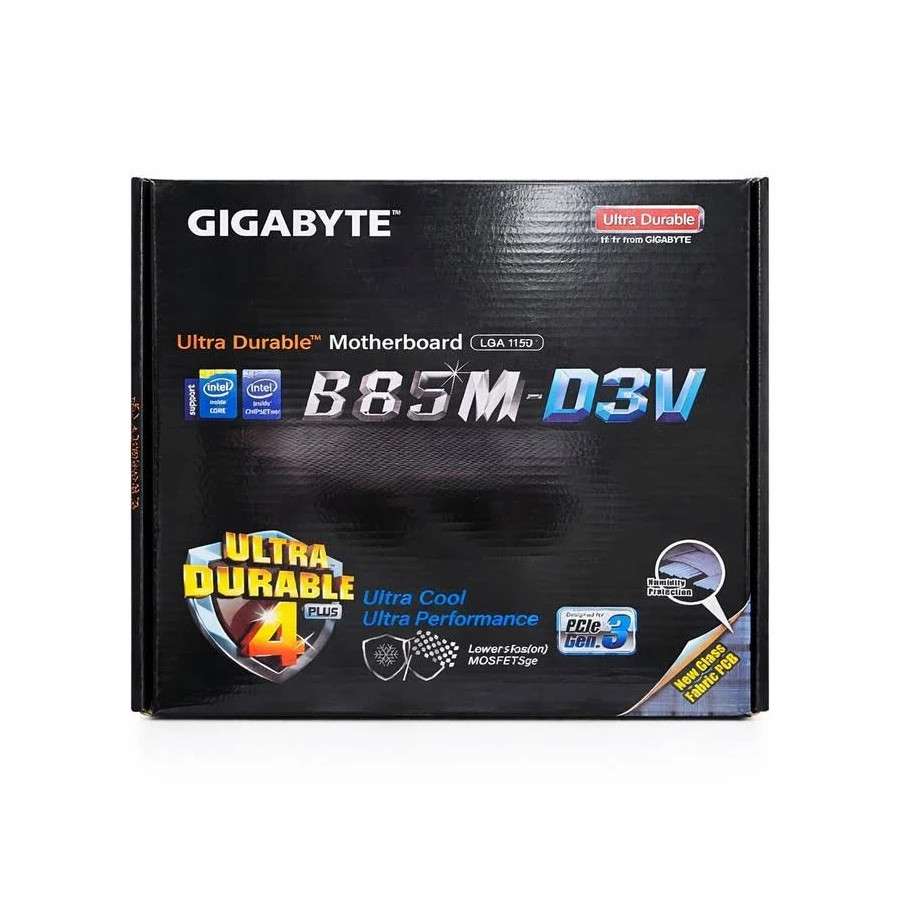 Motherboard Gigabyte GA-B85M-D3V (H81+) LGA1150 DDR3 Intel gen 4