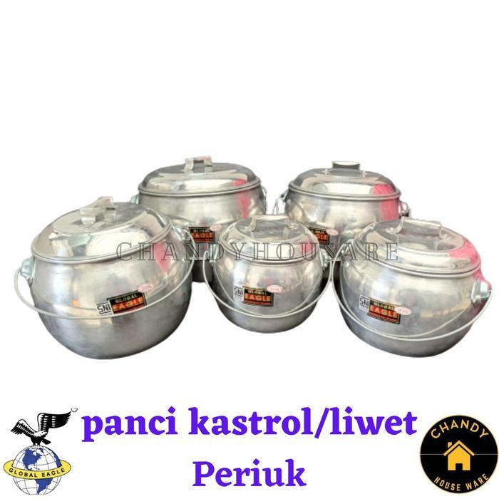 Panci Liwet Aluminium Periuk Global Eagle Penanak Nasi Kitchenware - PERIUK 18