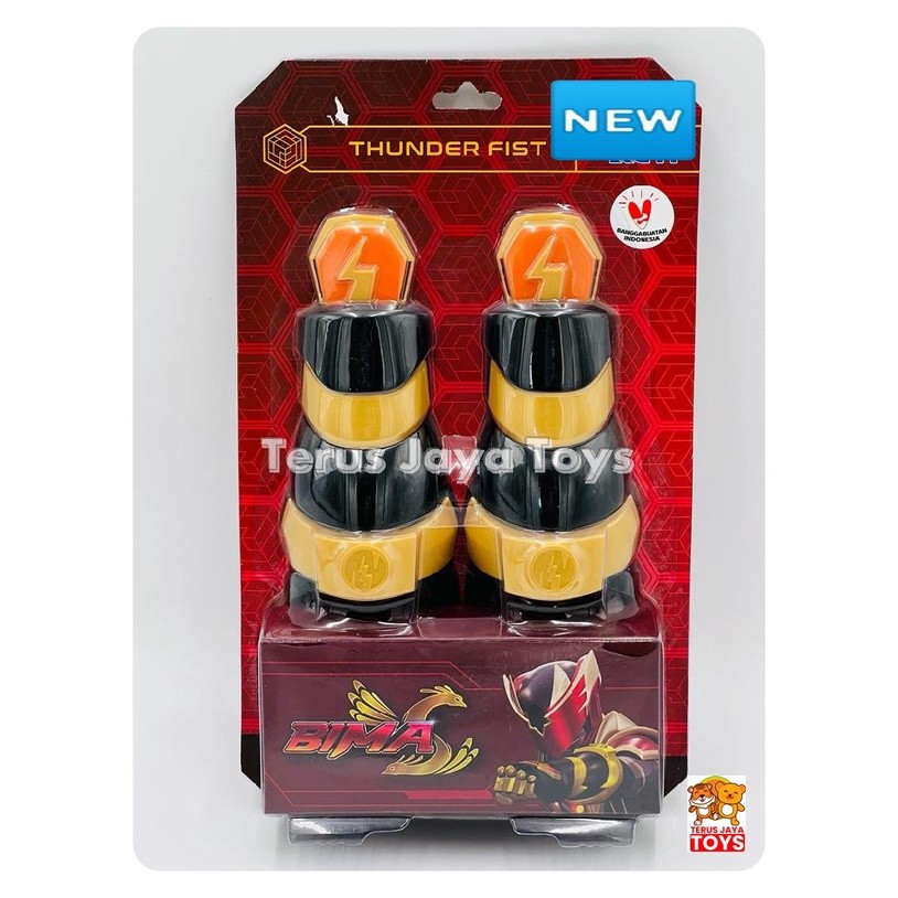 Mainan168 - Mainan Bima Thunder First set / Mainan Sarung tangan Bima