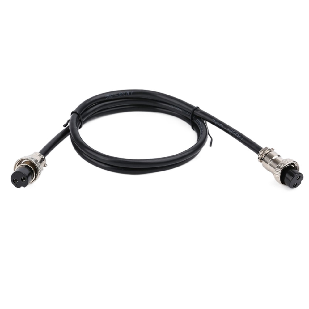Kabel Ekstensi GX16 1m 2m Aviation 2 Female Plug M16 Konektor Kabel Daya Listrik Industri 2 3 4 5 6 