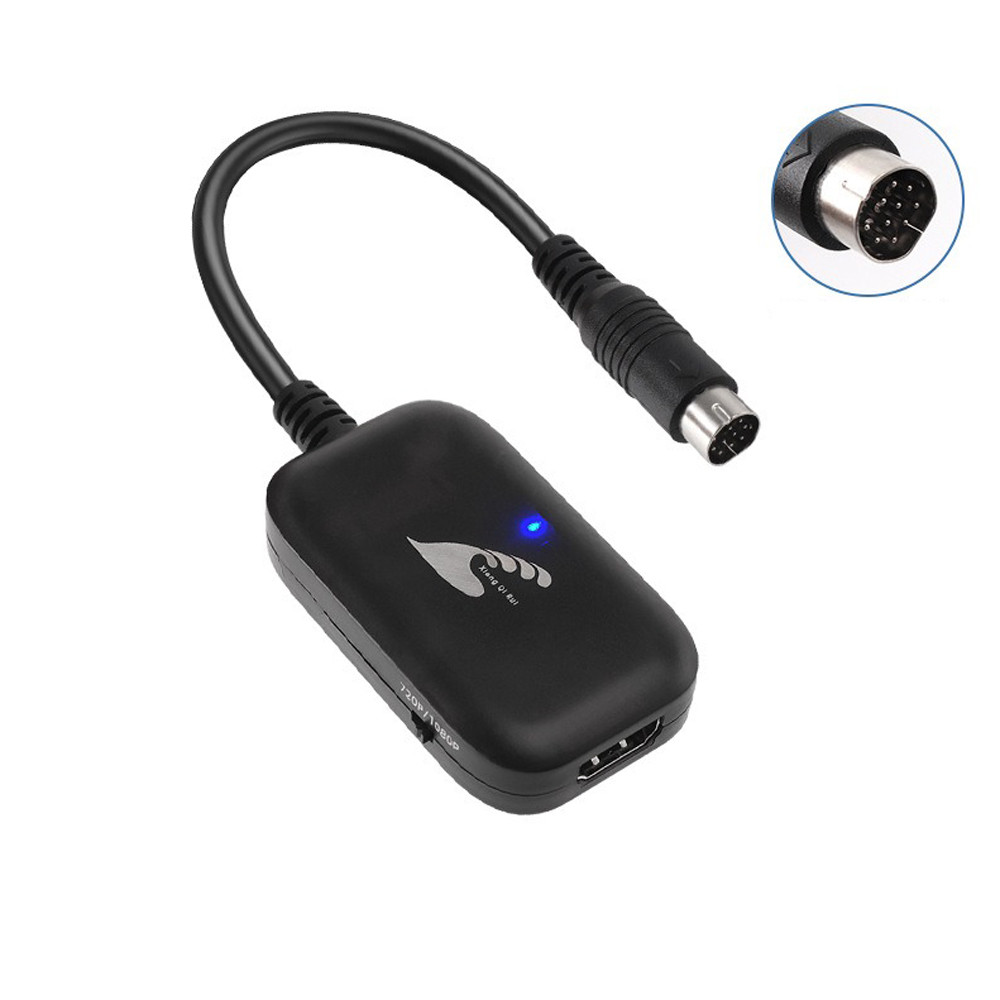For HDMI-Compatible Converter Cable For sega Saturn HDTV Monitor splay Adapter for SS game HD 720P/1