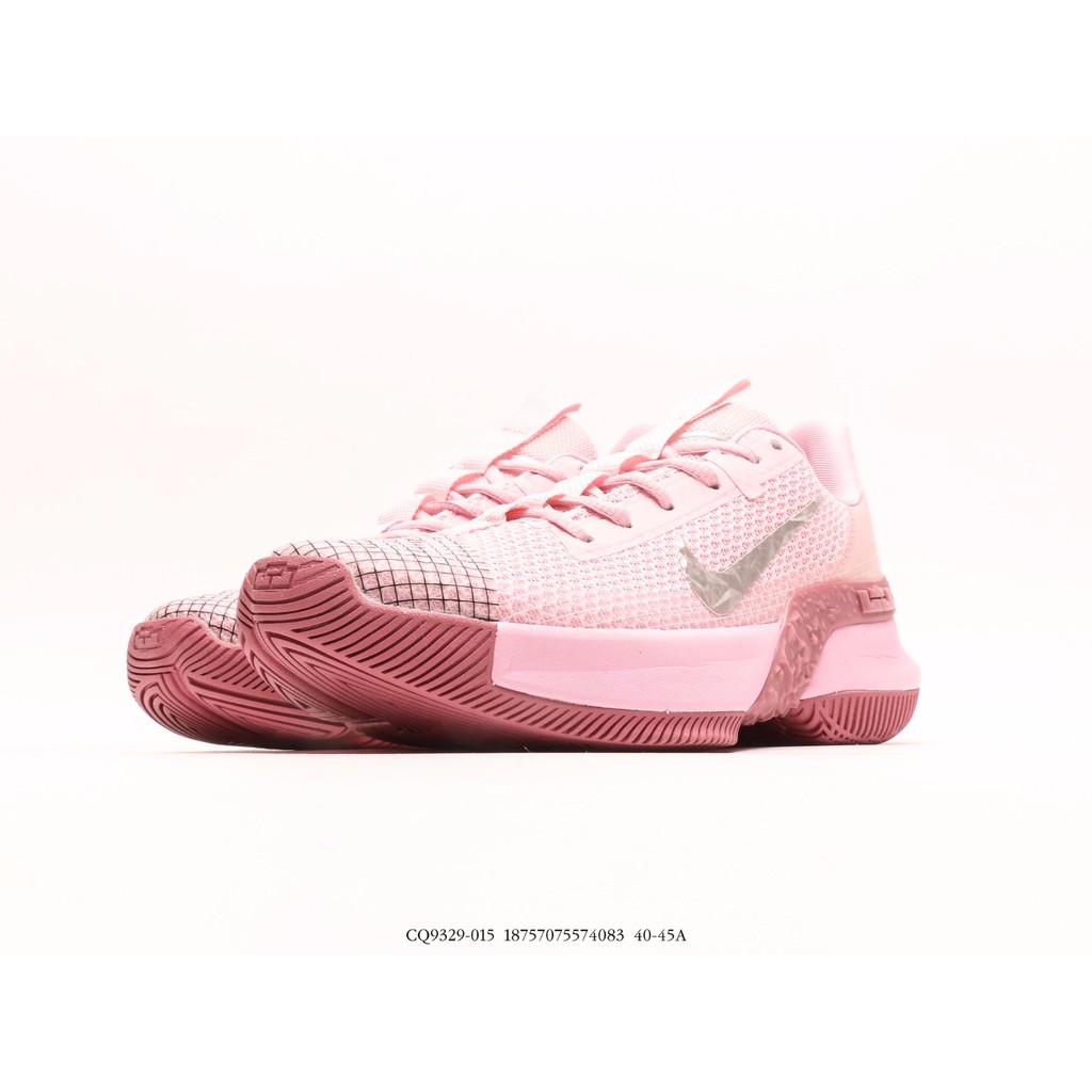 Sepatu Basket NK Ambassador 13 Pink Rose Pria Premium