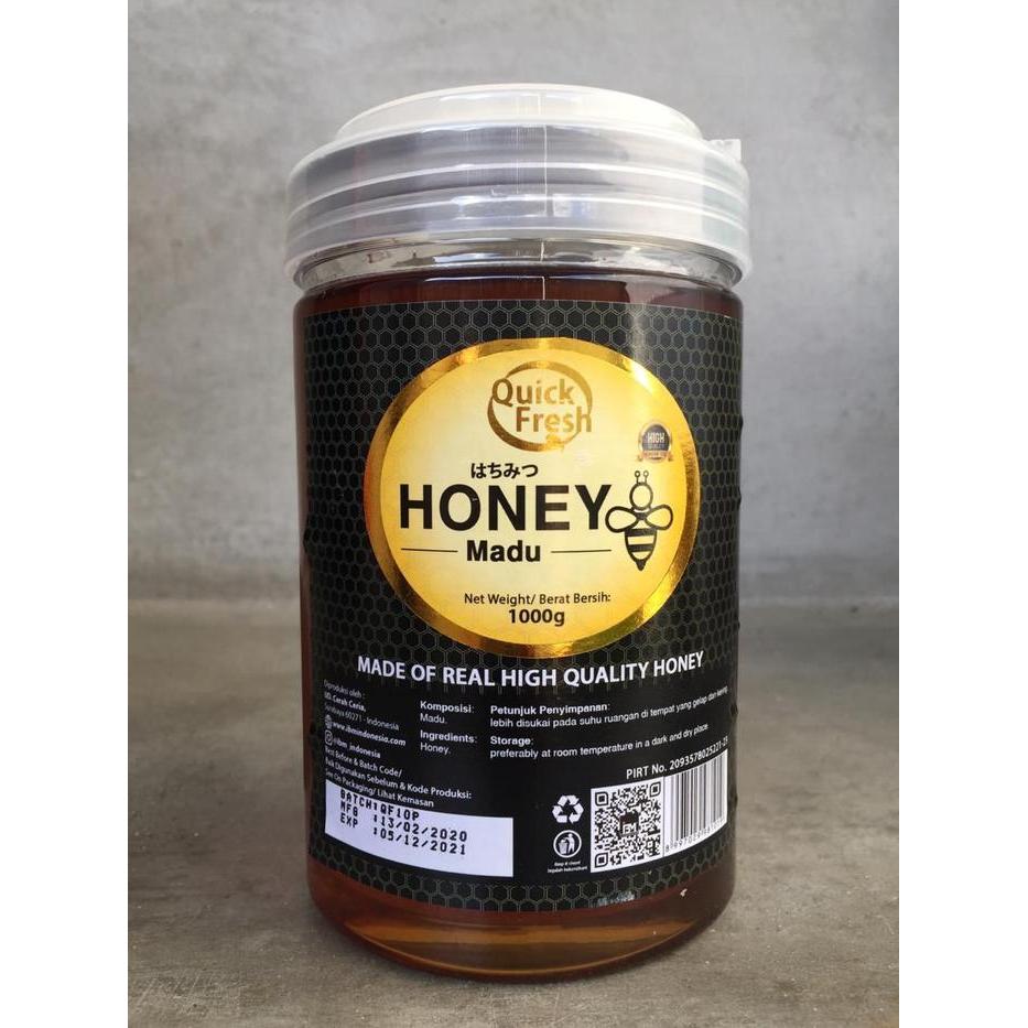 Quick fresh Honey 1 Kg / Madu Quick Fresh 1 Kg