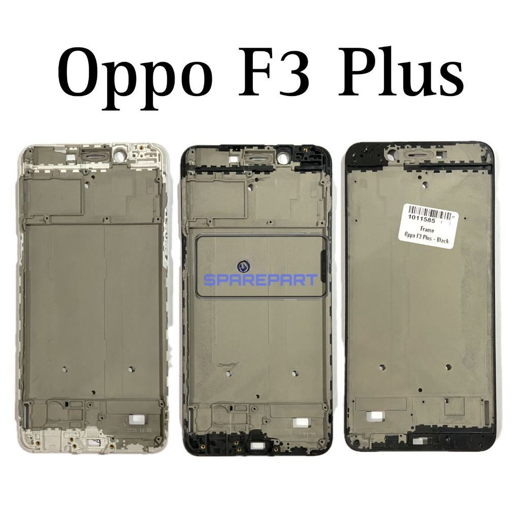 OTL.TOOLS  Frame Tulang Tengah OP F3 Plus / F3+ / F3plus / CPH1613 - Bezel Bezzel Bejel dudukan LCD 