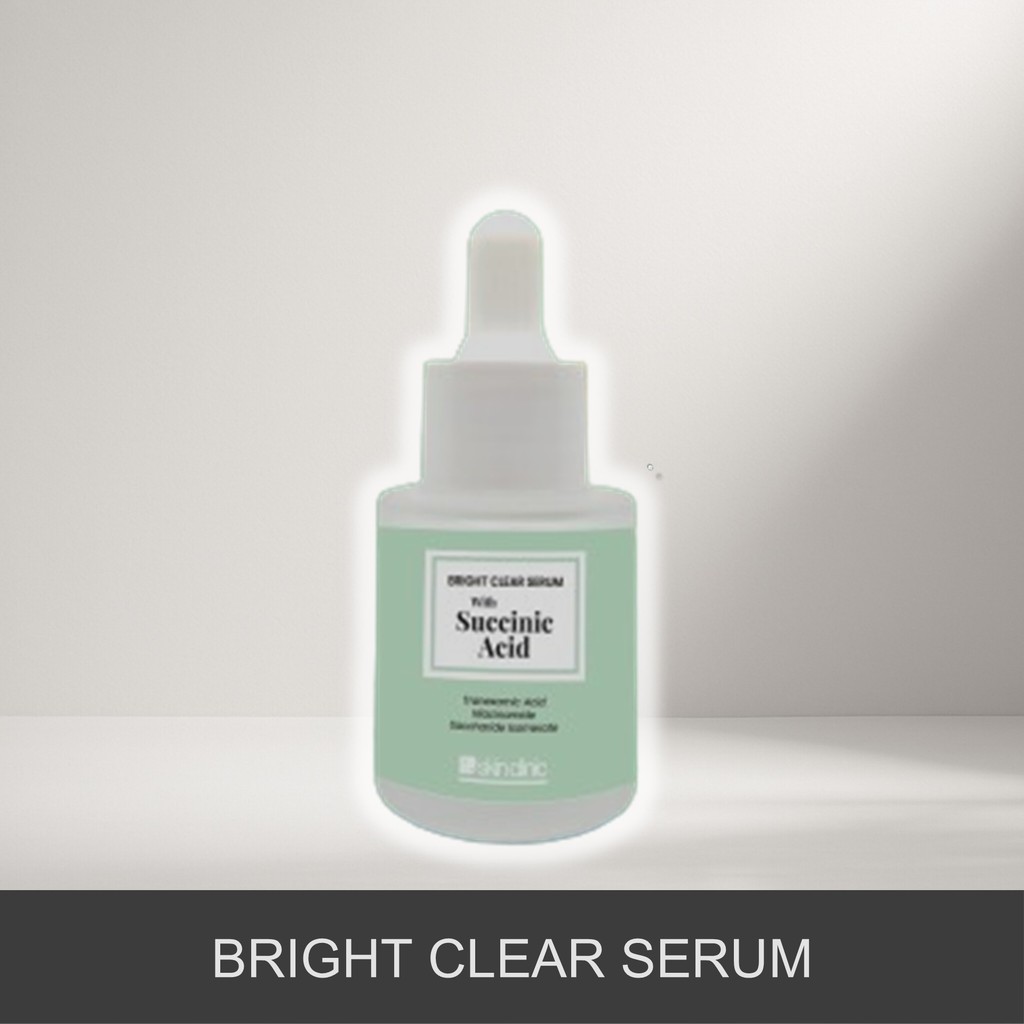 Skin Clinic Bright Clear Serum Succinic Acid | Serum Anti Jerawat Semua Jenis Kulit