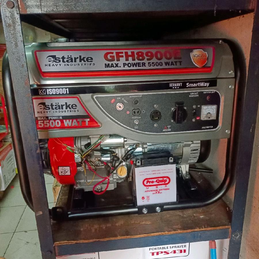 Mesin Generator Genset Listrik Bensin STARKE 8900 E Ouput Maks 5000 watt