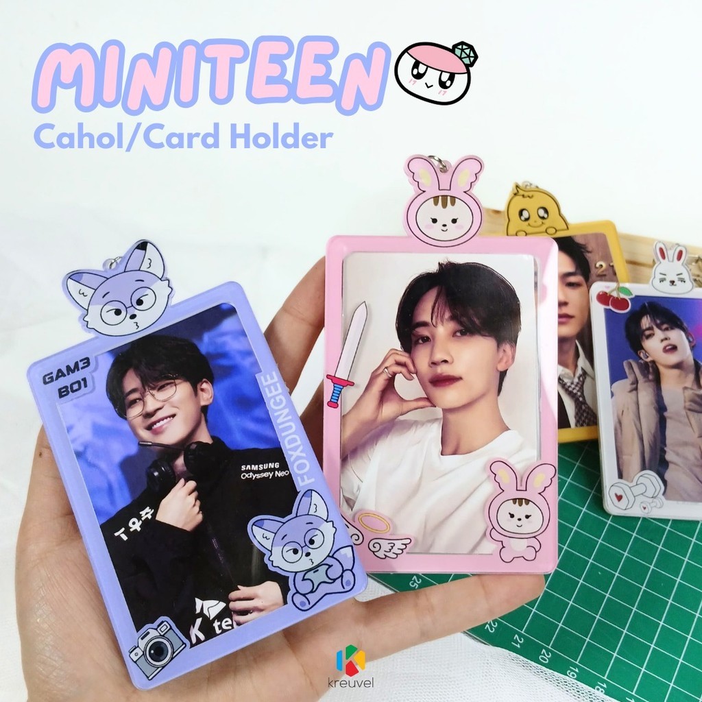 Cahol Photocard SVT Sebong CARAT – Card Holder Photocard KPOP - KPOP Merch - SVT Merch - Unofficial 