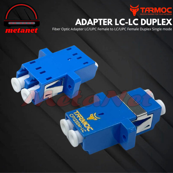 Tarmoc Coupler LC-LC Duplex Fiber Optic | LC-LC Fiber Adapter Duplex