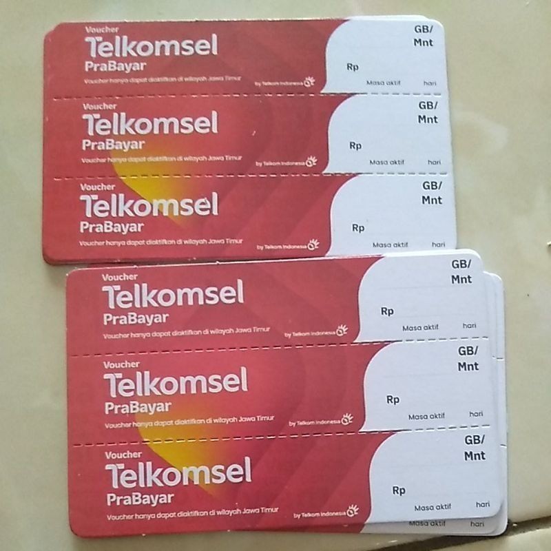 Voucher Kosong Telkomsel JATENG & DIY
