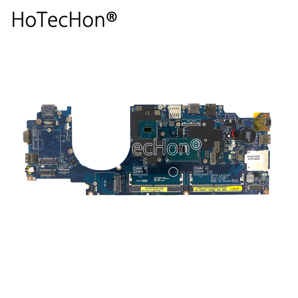 VD2G7 - Motherboard LA-E141P w/ i5-6440HQ for Dell Latitude 5480