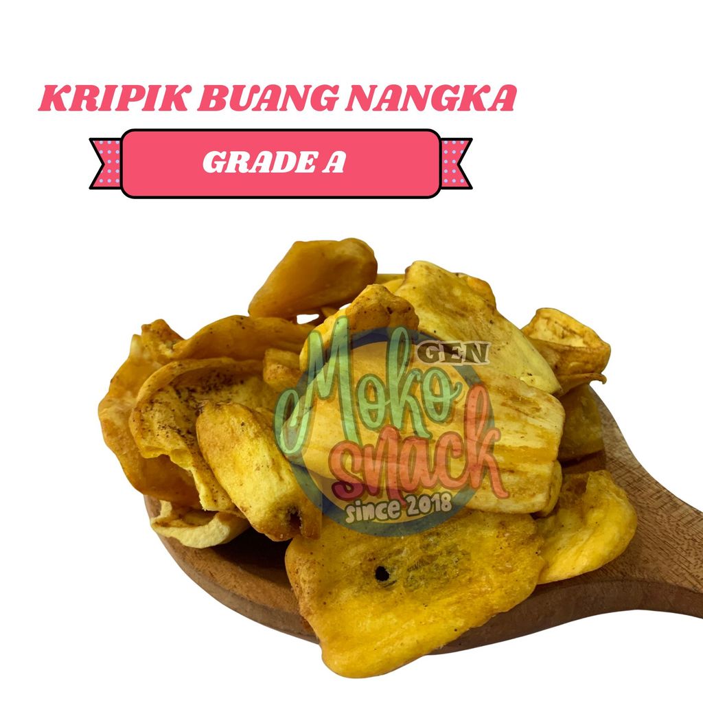 Snack Kiloan KRIPIK BUAH NANGKA GRADE A 250gr