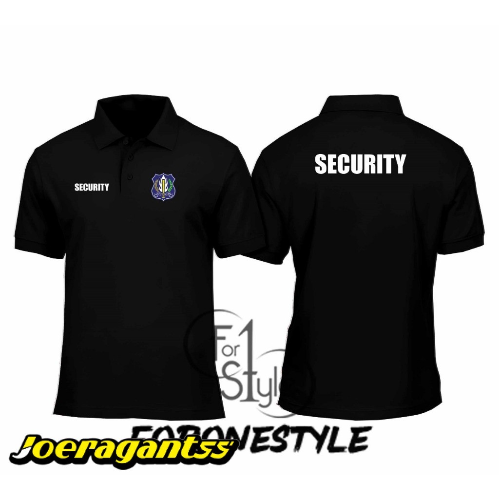 POLOSHIRT SECURITY - KAOS BERKERAH SECURITY - POLO SECURITY