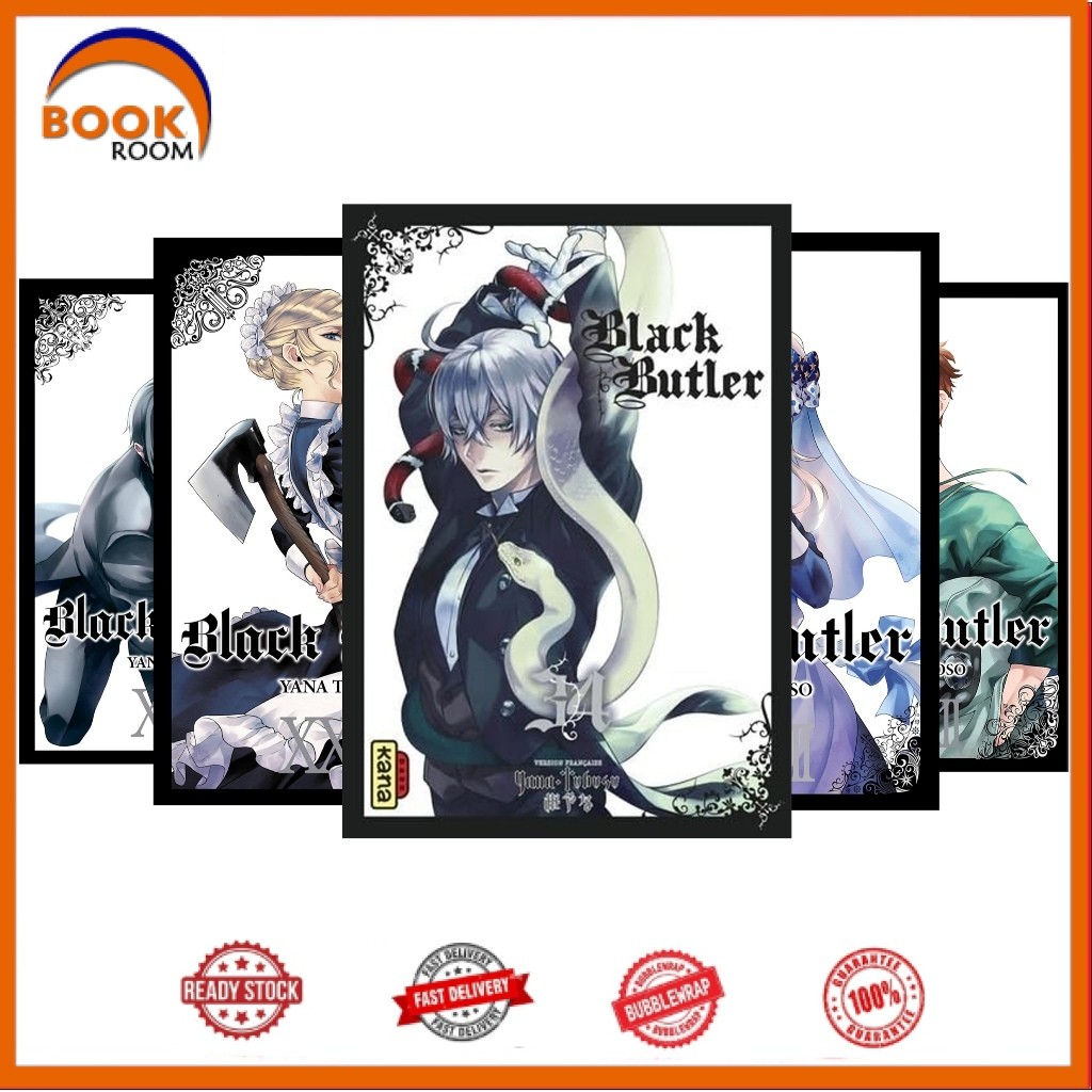 Black Butler Manga (33 Book series) (English)