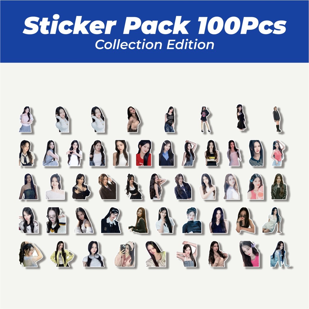 Hot Stiker KOMA MAYU (tripleS) Lucu Anti Air Stikers Berperekat Waterproof Sticker Decal Buat Motor 