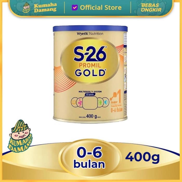 S-26 Promil Gold Tahap 1 400 gram S26