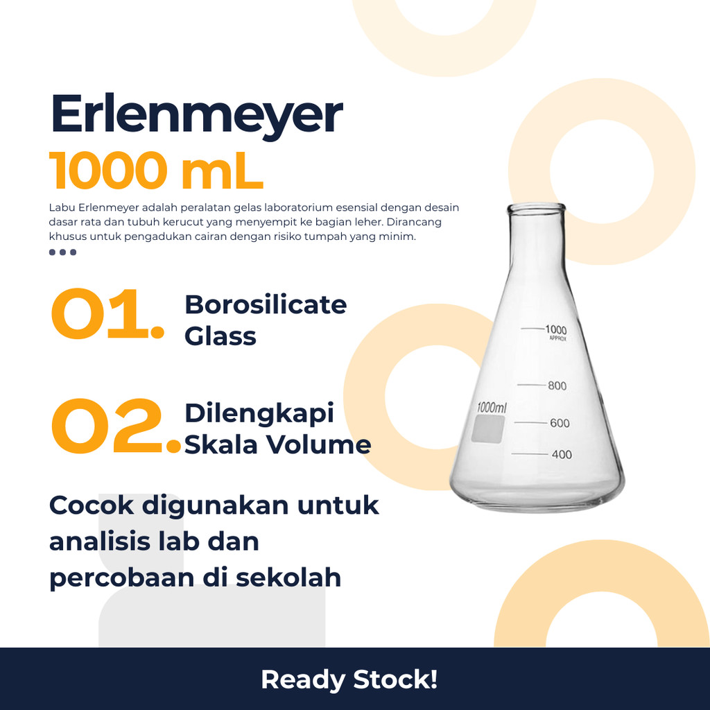 ERLENMEYER 1000ML