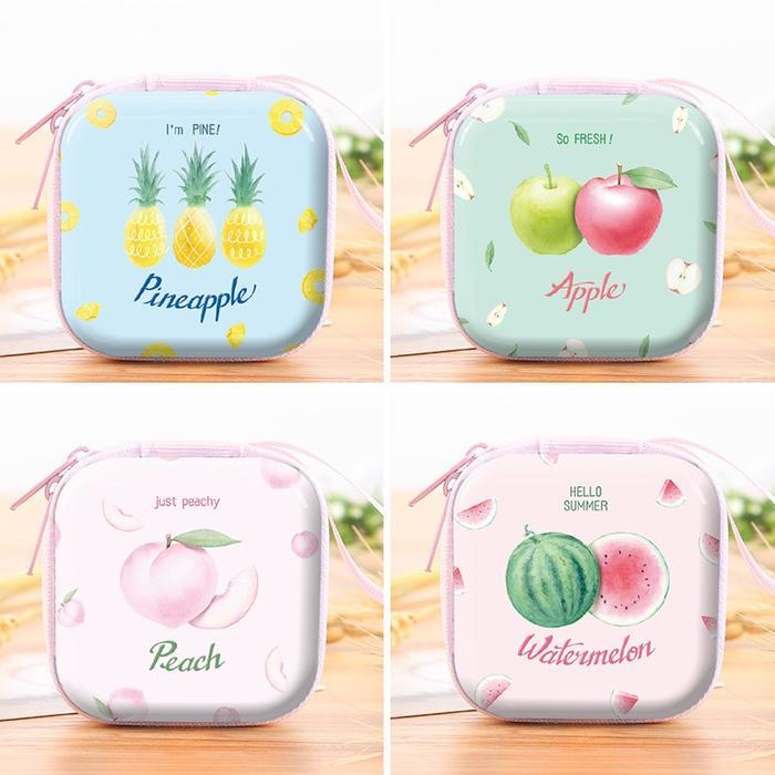 1PCS Kotak Penyimpanan Eahone Wadah Tempat Simpan Headset Aksess Gadget Case Eahone Mini Model Minio