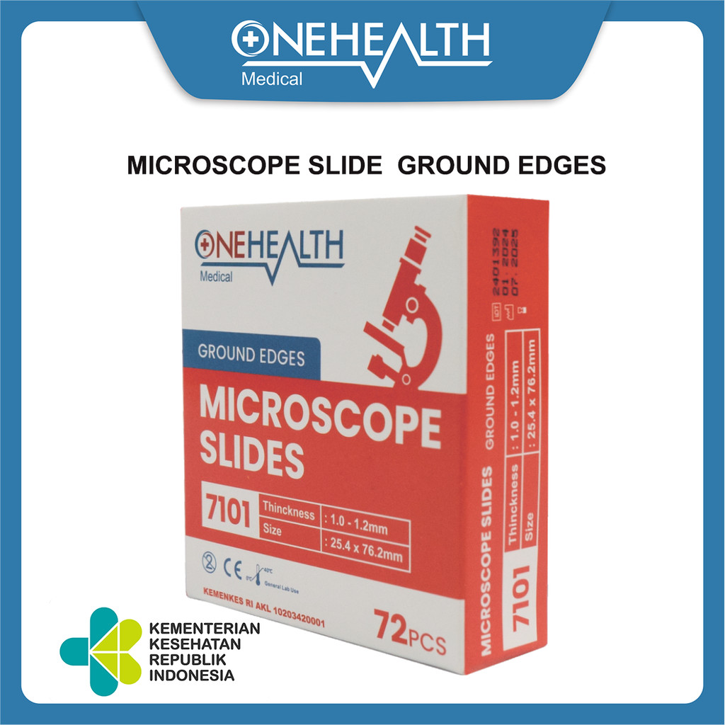 Onehealth Microscope Slides 7101 Objek Glass