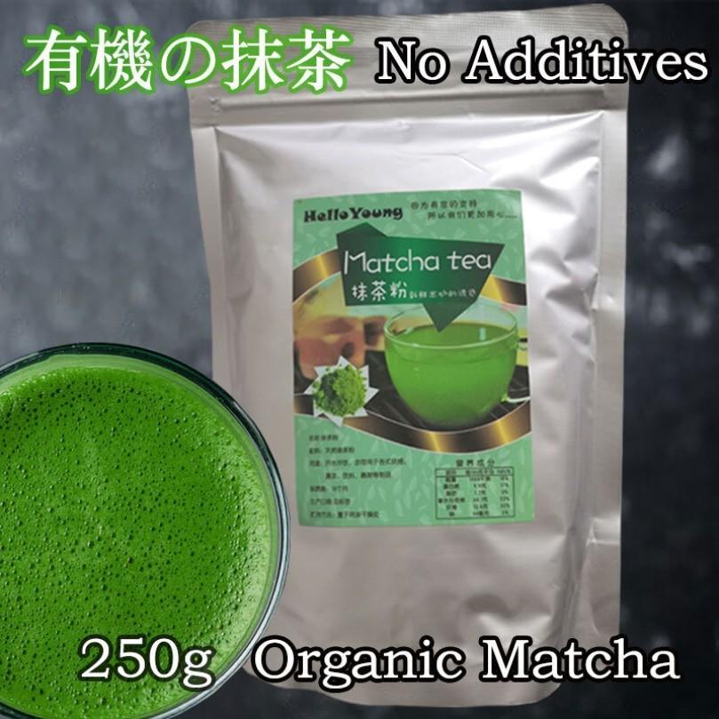 Matcha Powder Jepang Organik 40g - Teh Hijau Alami untuk Energi, Diet & Detoks Harian, Cocok untuk M