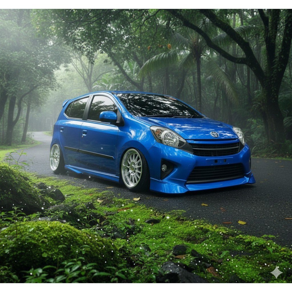 bodikit bodykit Agya trd 2013-2016 BODIKIT AGYA TRD BODY KIT TOYOTA AGYA