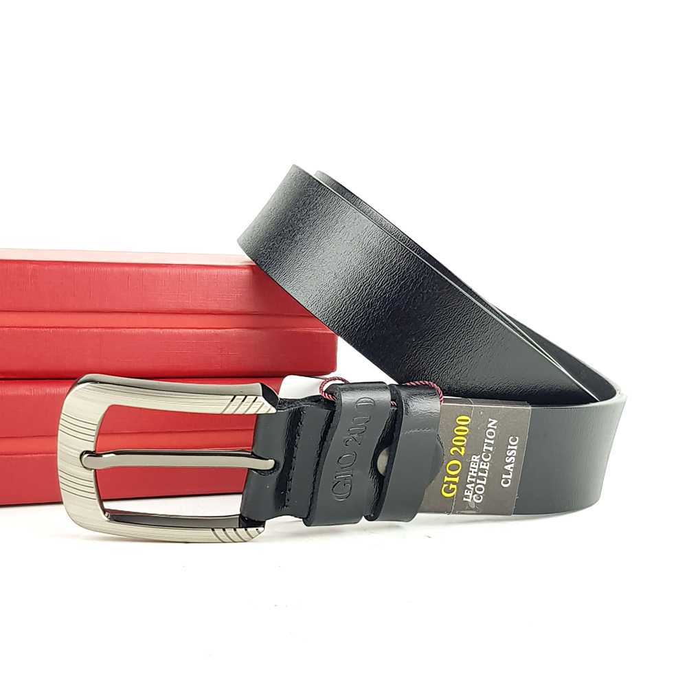 NEW 161 Ikat Pinggang Gesper Sabuk Pria - Kulit Asli GIO 2000 JRM 10