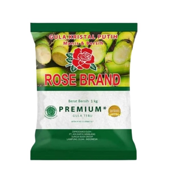 ROSE BRAND GULA PASIR 1KG HIJAU