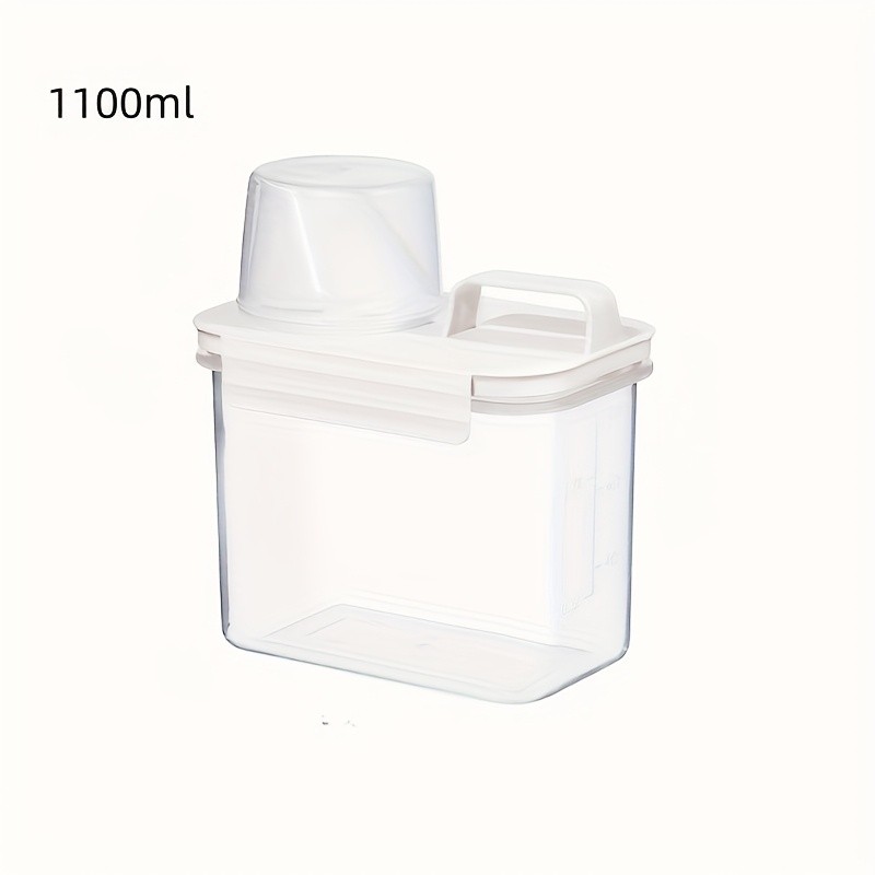 1 PC Washing Powder Storage Box, Household Large Capacity Storage Box, Sub Packaging Storage Box, La
