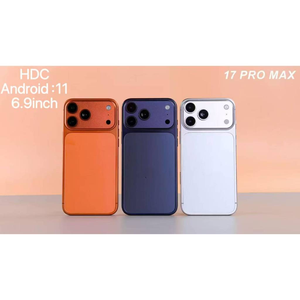 iPhone17 Pro Max hdc Android11 Garansi bisa behasa Indonesia 6.9inch