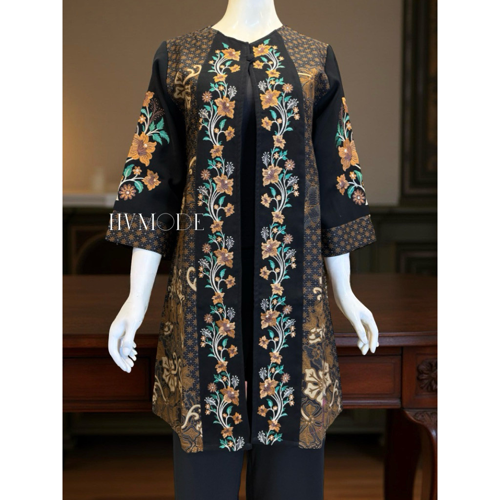 Outer Batik wanita batik Sogan - Yerin