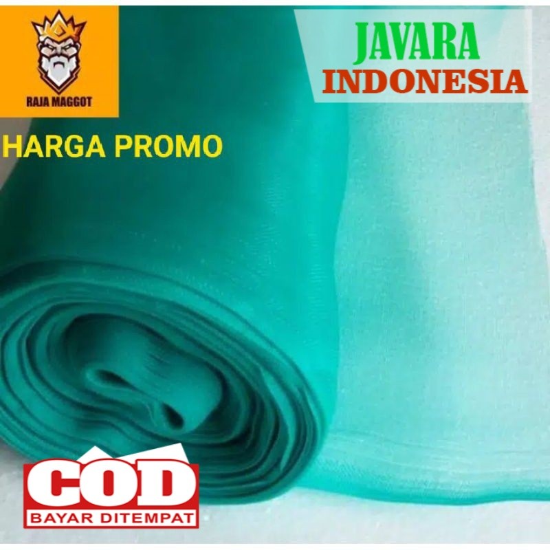 jaring waring BSF kasa hijau lebar 2 meter panjang 5 meter