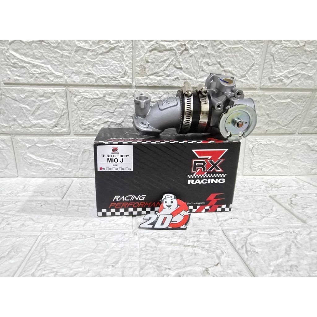 TB throtel trotel throttle body bodi rx7 racing 28 30 32 34 36 mm mio j fino soul gt 115 fi injeksi